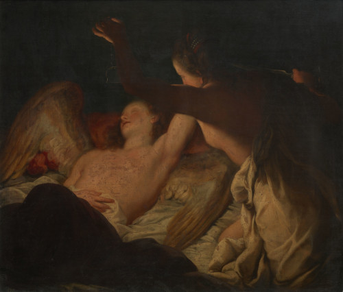 Psyche Discovering the Sleeping Cupid (Italy 1710-20)