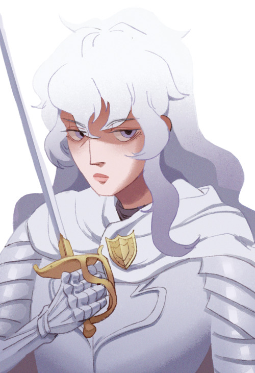 offishwhite:6 fanarts challenge2. Griffith from Berserk