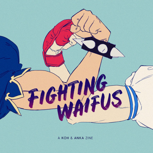 YO! Debuting at Flame Con 2018 in August, Kris Anka and I have made a little booklet of buff fightin