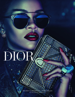 celebritiesofcolor:  Rihanna for Dior