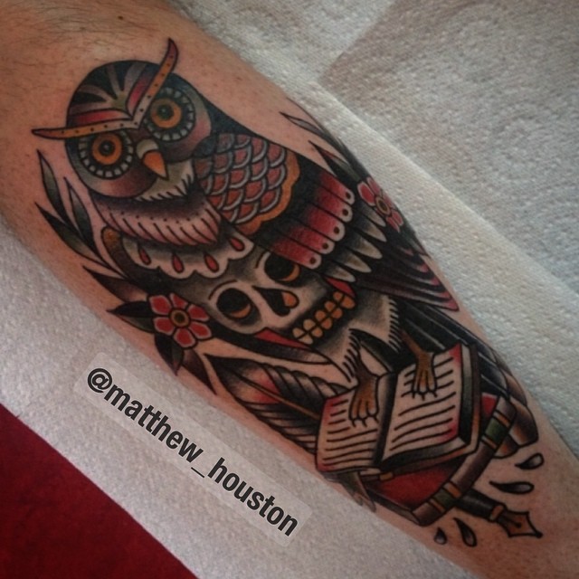 Badass owl tattoos