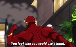 hawkwoman: Slow down, son. I can barely understand you. Yeah, I get that sometimes.