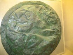 coolartefact:  Bronze Spartan shield from