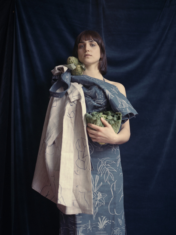 palomawool:  Camila Falquez shot Laia Bonastre wearing our latest linen pieces.Our