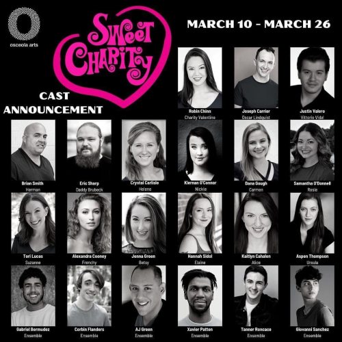 Excited To Be Back In The Theatre World With Some Incredible Friends!!! Check Us Out If You Can. #sweetcharity