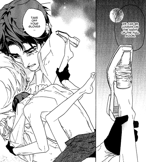 Edi's reading yaoi