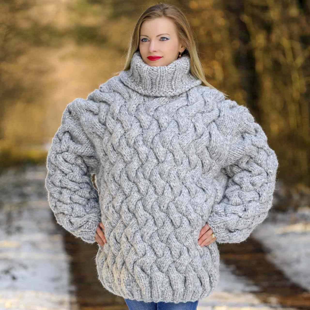 Mohair-Heaven — SUPERTANYA thick and heavy mohair wool sweater for...