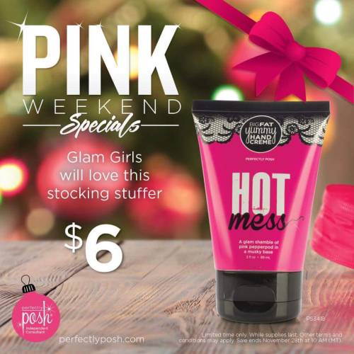 PINK WEEKEND SPECIALS!! Get yours while you can! Shop here: pamperingwithsarah.po.sh/product