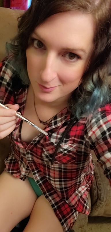 chrissy-kaos:Anyone wanna play doctor.. I need this girl juice shot and full check up 😋🥵Shot # 38611516627 (Syringe is for HRT not drugs) 