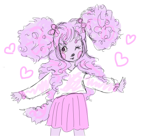 toon-sama: I drew a toon c: I named her Popi Shes all pastel and stuff more to come! Im in home scho