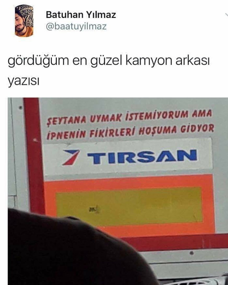 gördüğüm en güzel kamyon...