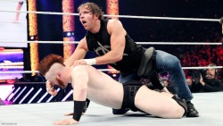 believeindeanambrose:  dean ambrose and sheamus