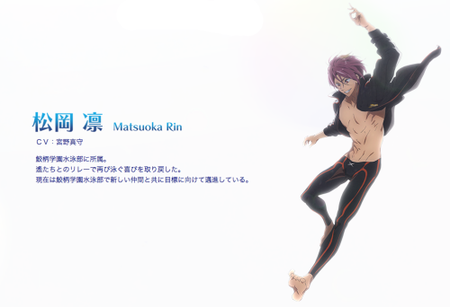 maruka-tachibanase:Free! Eternal Summer Character Profiles