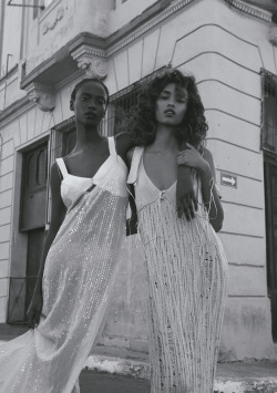 midnight-charm:  Anais Mali &amp; Riley Montana photographed by Hans Neumann for Vogue Ukraine July 2016 Fashion Editor: Julie PelipasHair: Ezio DiaferiaMakeup: Courtney Perkins 