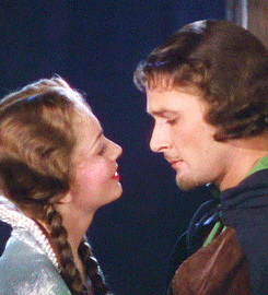 errolflynns:  “The love scenes were marvelous! I couldn’t wait to get to them… especially when I had to kiss Errol Flynn.”
