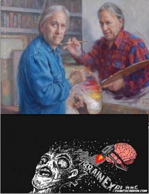 El pintor que pinta una pintura que pinta al pintor