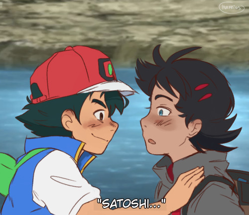 a quick screencap redraw for satogou day <3 somewhat belated but not really?ugh i love them, 