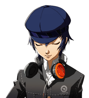 better quality sprite edits of noot noot wearing yosuke’s headphones that she may or may not have st