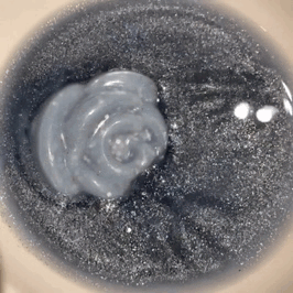 Teal/Grey Stimboard With Wax Melting And Water Slime For Anon