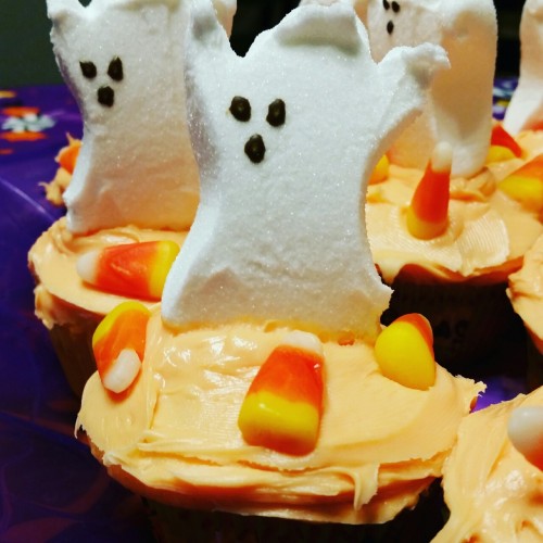 Yummy Cupcake ideas! Owls and Halloween Ghosts