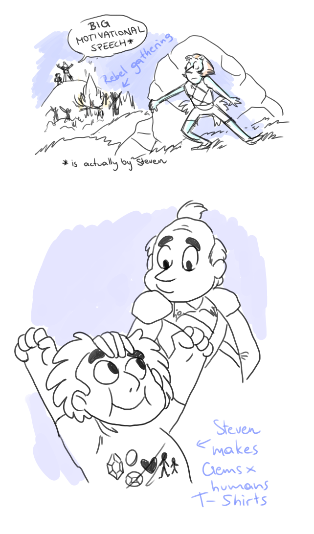 cirilee:  Pearl goes on an undercover mission, finding out what those pesky humans