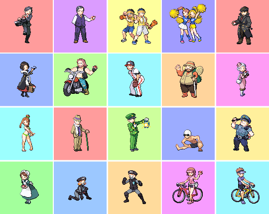 hanaxsongs:Black and White 2 + Player Sprites