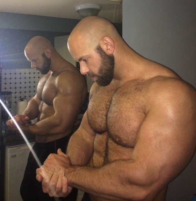musclehank:  JJ Forte, muscle beast