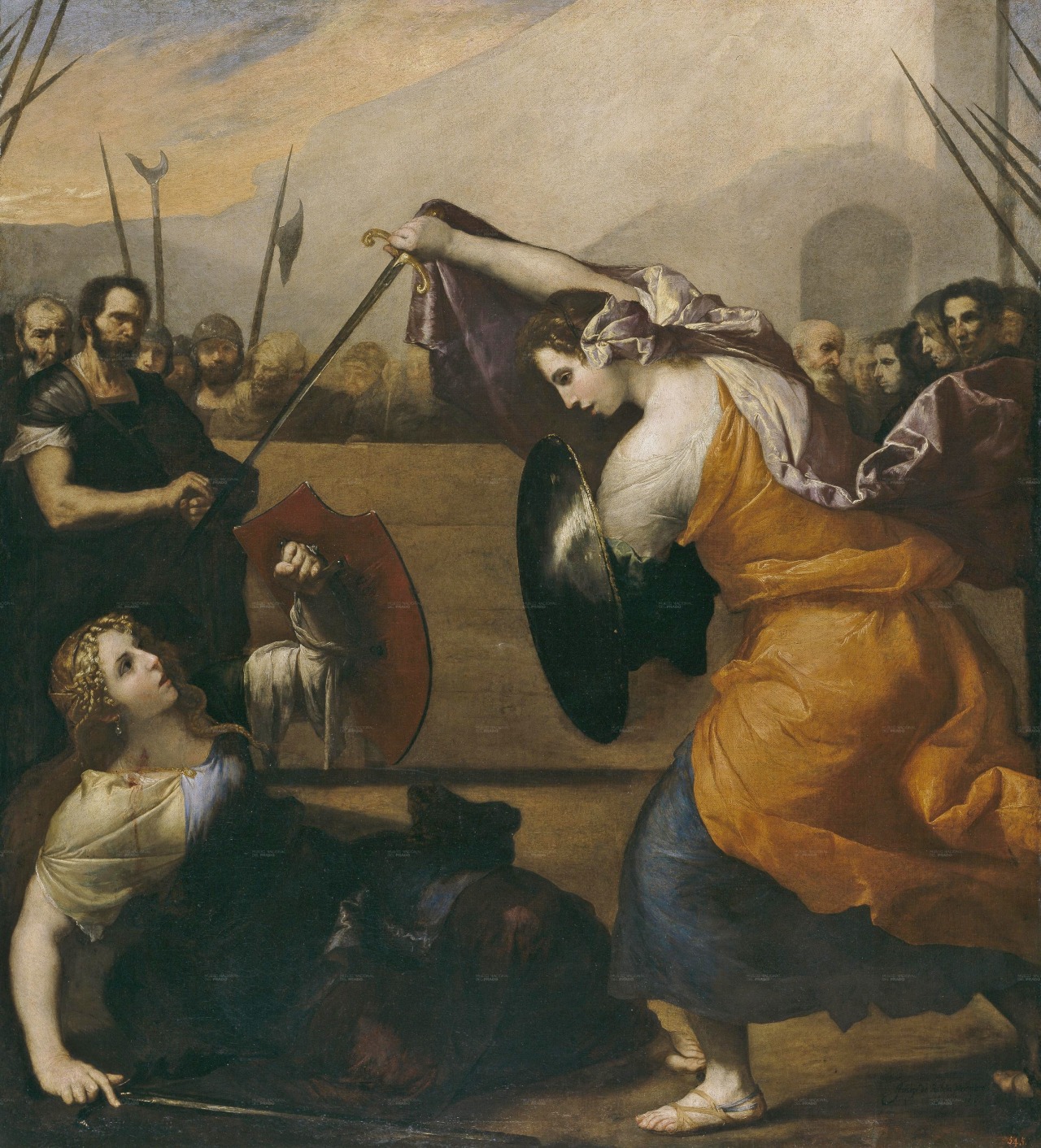 José de Ribera (also known as Jusepe; Jàtiva 1591 - Napoli 1652); The Duel between