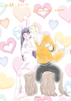 naruhina-subarashi:  🌷 NaruHina 🌷By: nanana#NaruHinaIsTheBest