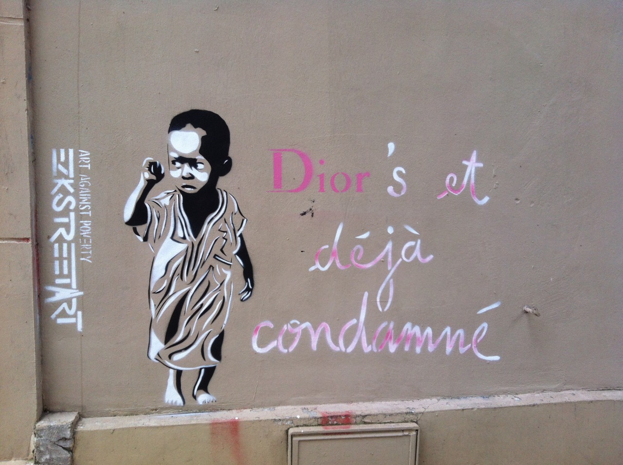 Dior’s et déjà condamné by Ezkstreetart
bassin de la Villette, 75019