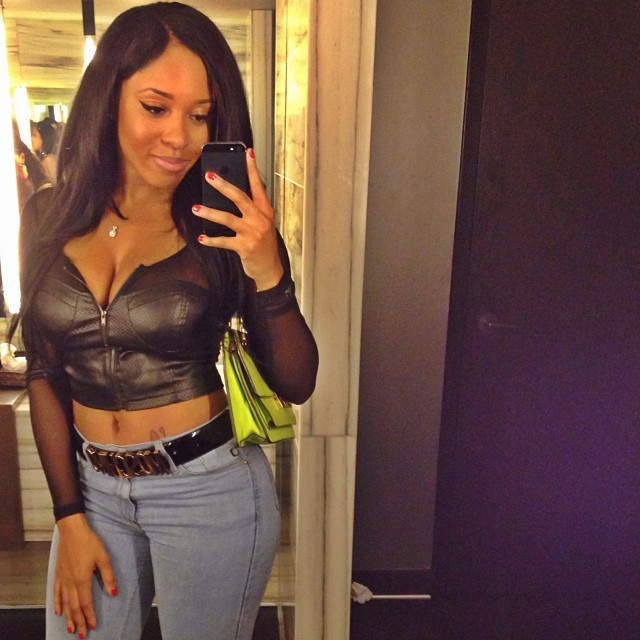 xoxosheneka:  Some last night realness before my edges got sweated out and started