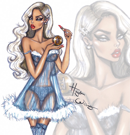 haydenwilliamsillustrations: Meet me in my Boudoirwww.instagram.com/p/BldqDsBnmlY/
