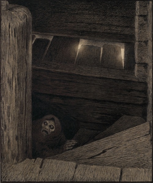 Theodor Kittelsen aka Theodor Severin Kittelsen (Norwegian, 1857-1914, b. Kragerø, Telemark c