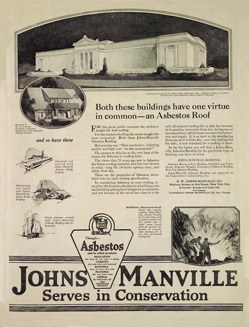 Johns Manville, 1920