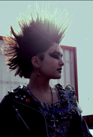 libitina1885:  funeral—girl:  Punk in Atlanta, Georgia. 1984-85. (source-do not remove)  