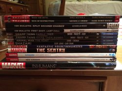 daily-superheroes:  Two weeks ago I started reading comic books. I think I may have gone a little overboard…http://daily-superheroes.tumblr.com 