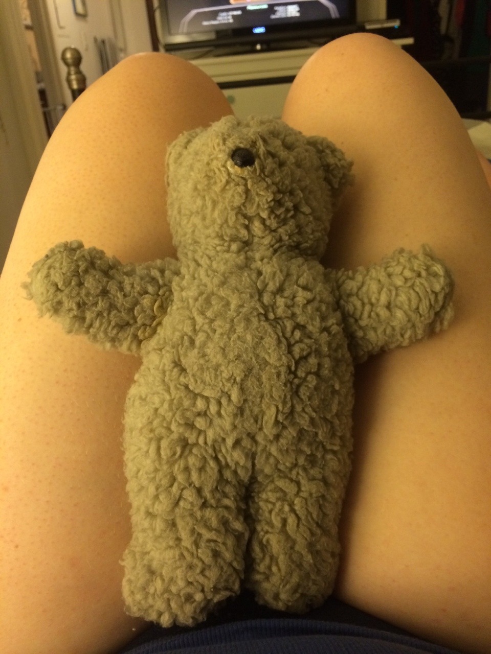 callerina:  This is Squeaks! Daddy brought him back from Texas for me. He was HIS