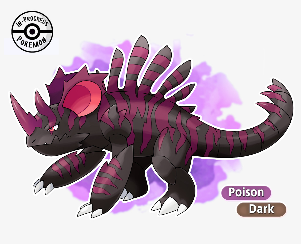 Alola Nidoking - poison figthting type by logancure.deviantart.com on  @DeviantArt