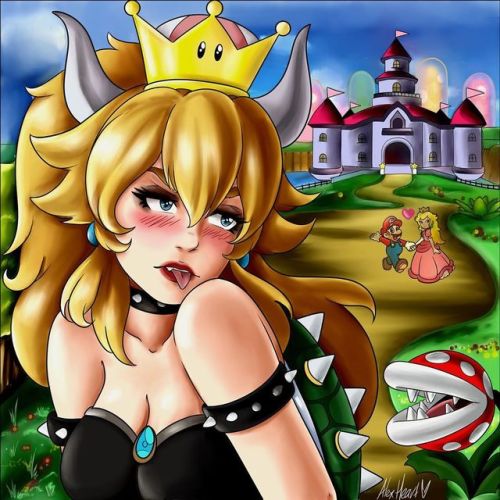 Love Stinks I’m so late to the game! But I finally did a Bowsette illustration. Tough, sassy, crazy 