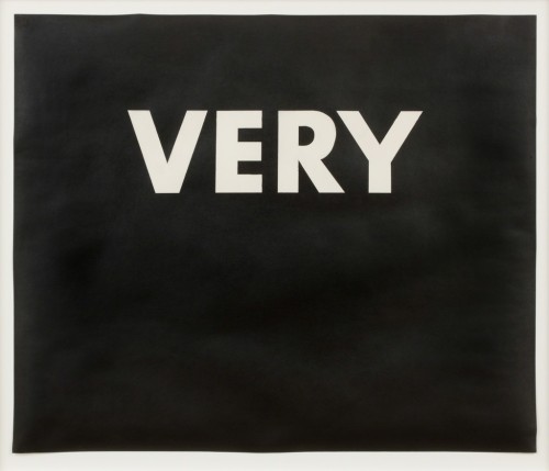 stuff-for-penthouses: Ed Ruscha Very, 1973 