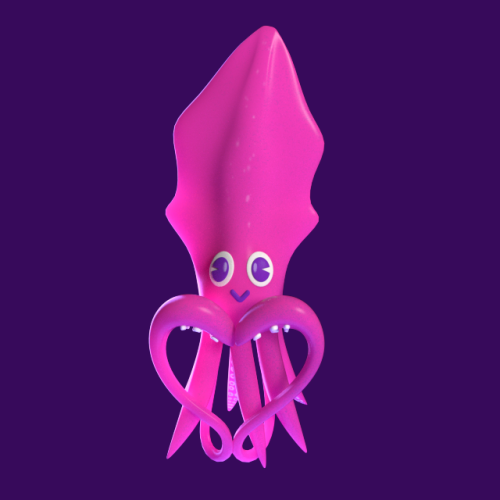 love squid  くコ:彡 <3