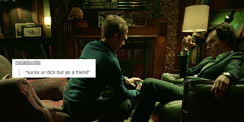 pavlovsdaughter:  johnlock + tumblr text posts i’m sorry [PART 1]   