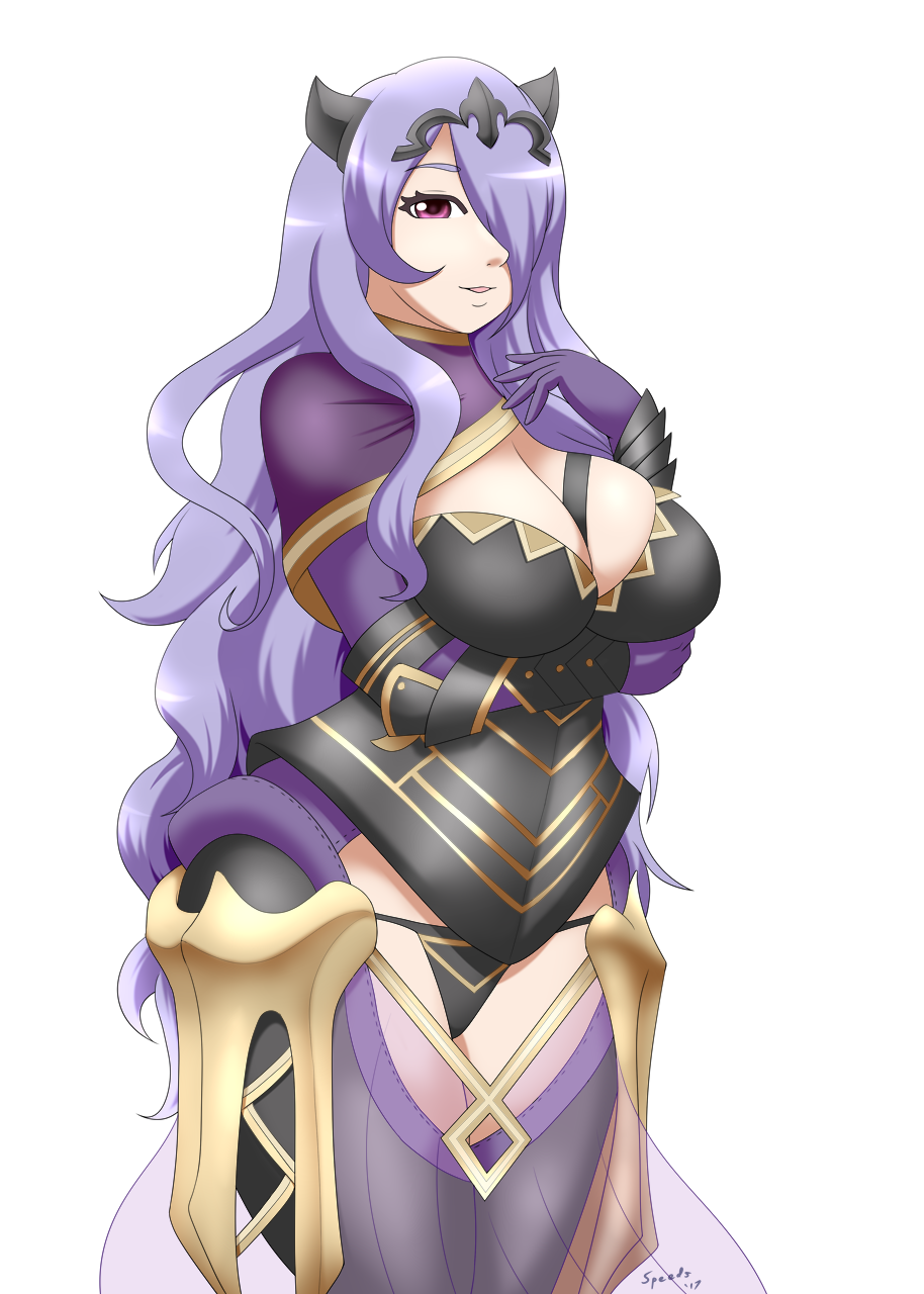 speedyssketchbook:Ey folks, did a commission involving Camilla from Fire Emblem.
