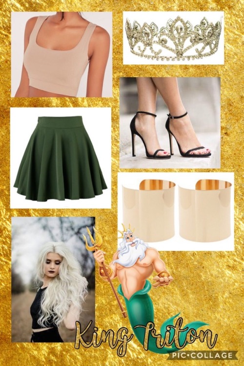 The little mermaid inspired outfits