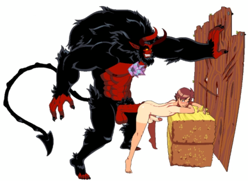 hwymcloudmeadow:  Part two of two! The last five monsters voted in as farm monsters for Cloud Meadow - demon, dragon, chimera, lamia, cyclops.To see these scenes in all their animated glory, play the public version of Cloud Meadow and go into the barn. Ju