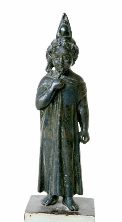 Harpocrates, the child Horus, surprisingly found during the excavation of Sirkap site in Taxila