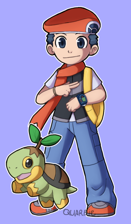 Pokemon- DP protagonists + Rival