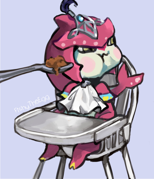 I’ve barely started Age of Calamity, but I already adore baby Sidon