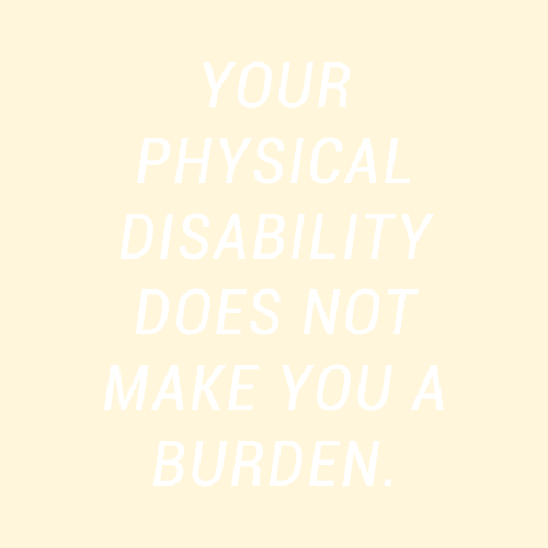 sheisrecovering:your physical disability does not make you a burden. // palette inspo