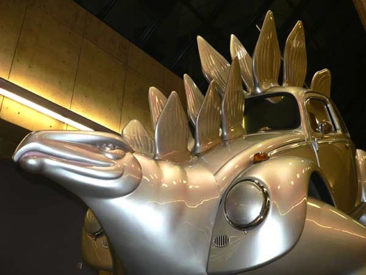 archiemcphee:  Behold the Triceracopter and Stegowagenvolkssaurus. These two awesome